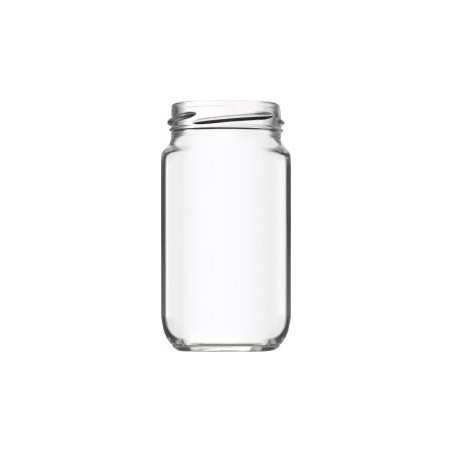 Petits pots colonne en verre vides 20 cl - Bocaux en verre 200 ml