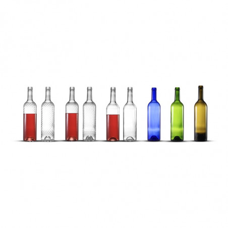 Bouteille de vin 75cl Bleue Boboco Bouteille de vin 75cl Bleue Boboco