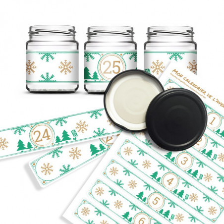 Grand Kit Calendrier de l’Avent Boboco Grand Kit Calendrier de l’Avent Boboco