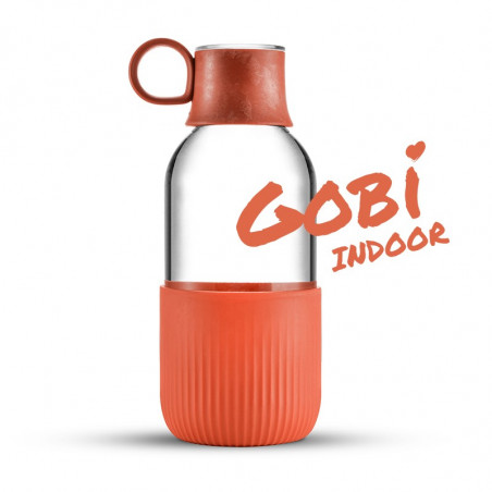 Gourde en verre Gobi Indoor - Brique Gourde en verre Gobi Indoor - Brique