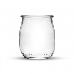 Pots de yaourt en verre vides 14 cl - Pots pour yaourt de 140 ml