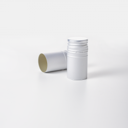 Capsule longue à vis 30x60 argent