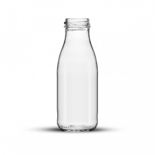 Bouteilles de lait en verre - Made in France