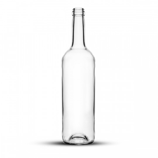 Bouteille de limonade transparente 75 cl avec bouchon mécanique