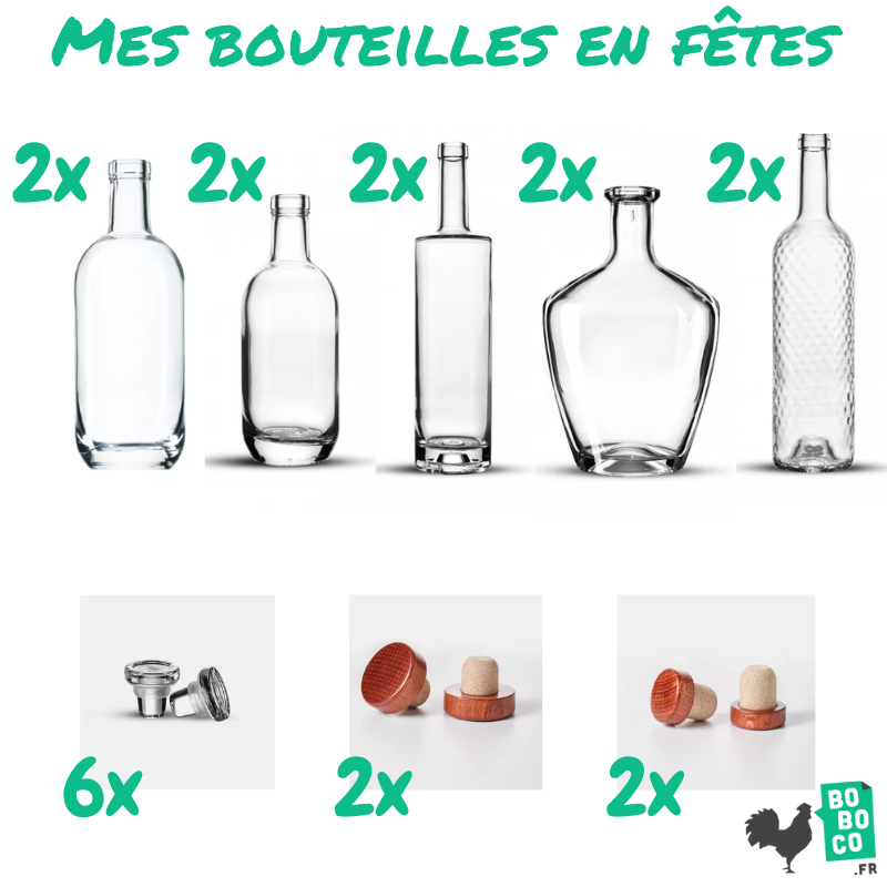 Pack Mes bouteilles en fête  - 1