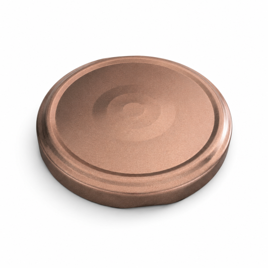 Couvercle rose cuivré