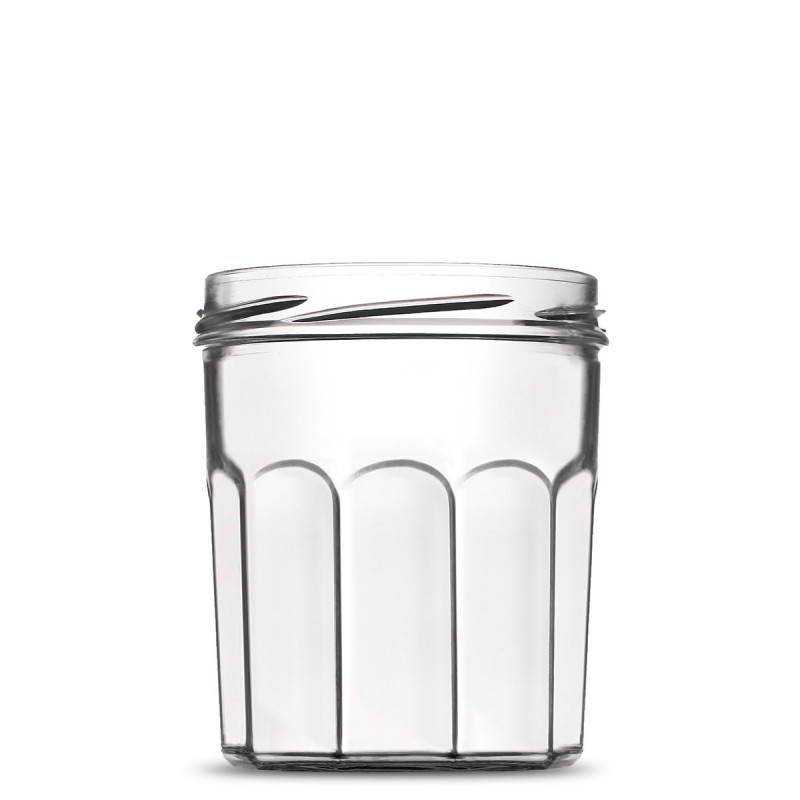 Pot confiture verre 30 ml avec couvercle