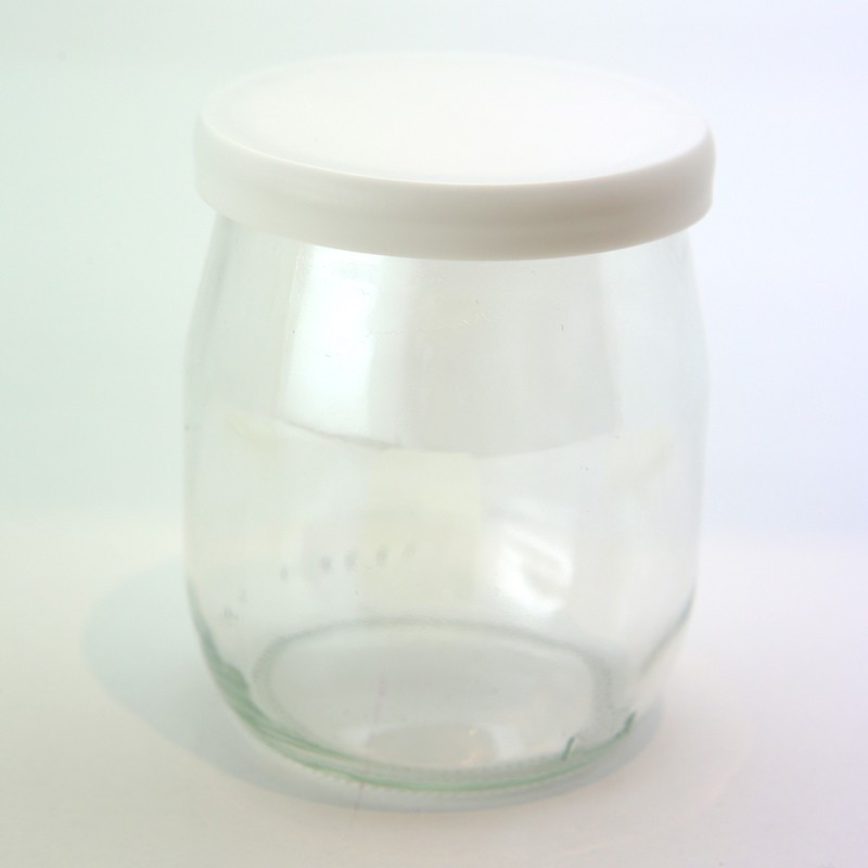Capuline - COUVERCLES pour pots de yaourt en verre, type La Laitière