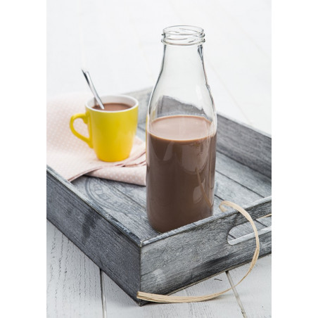 Bouteille Fraicheur 100cl avec chocolat chaud maison