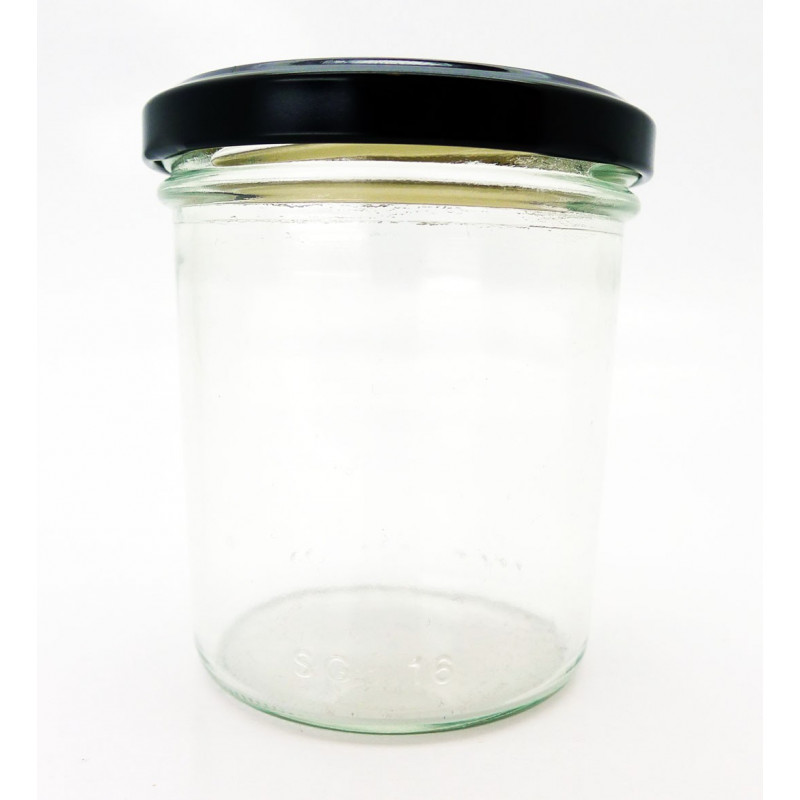 COUVERCLE TWIST OFF 70 PASTEURISABLE - NOIR  - 2