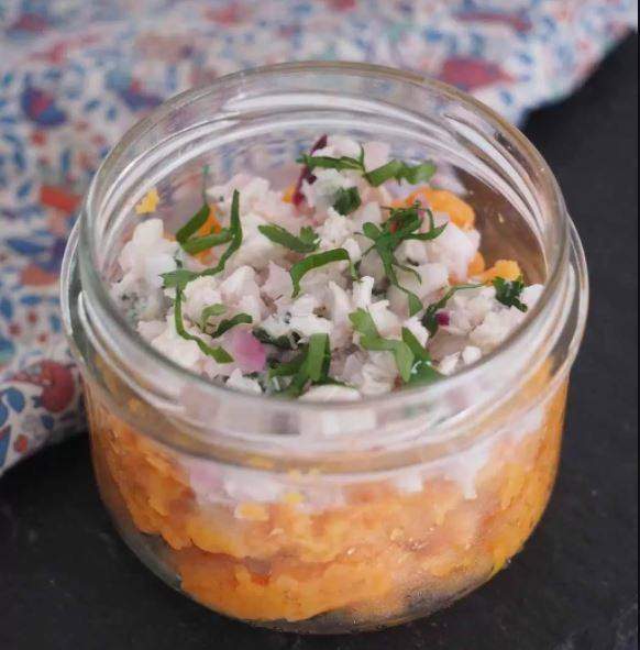 Ecrase De Patate Douce Cabillaud Facon Ceviche Boboco