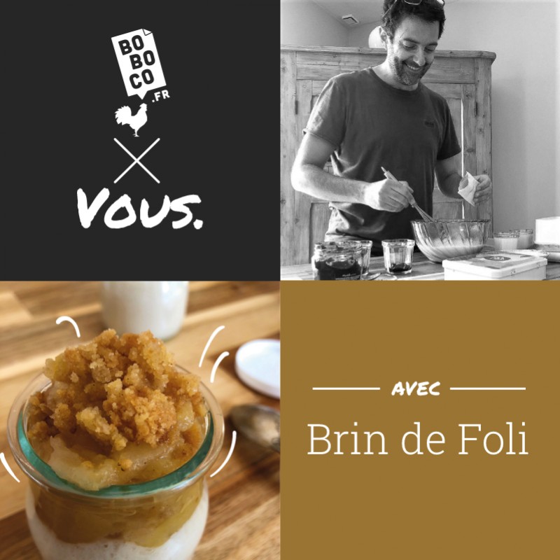 Recette de yaourt végétal brassé maison avec Brin de Foli