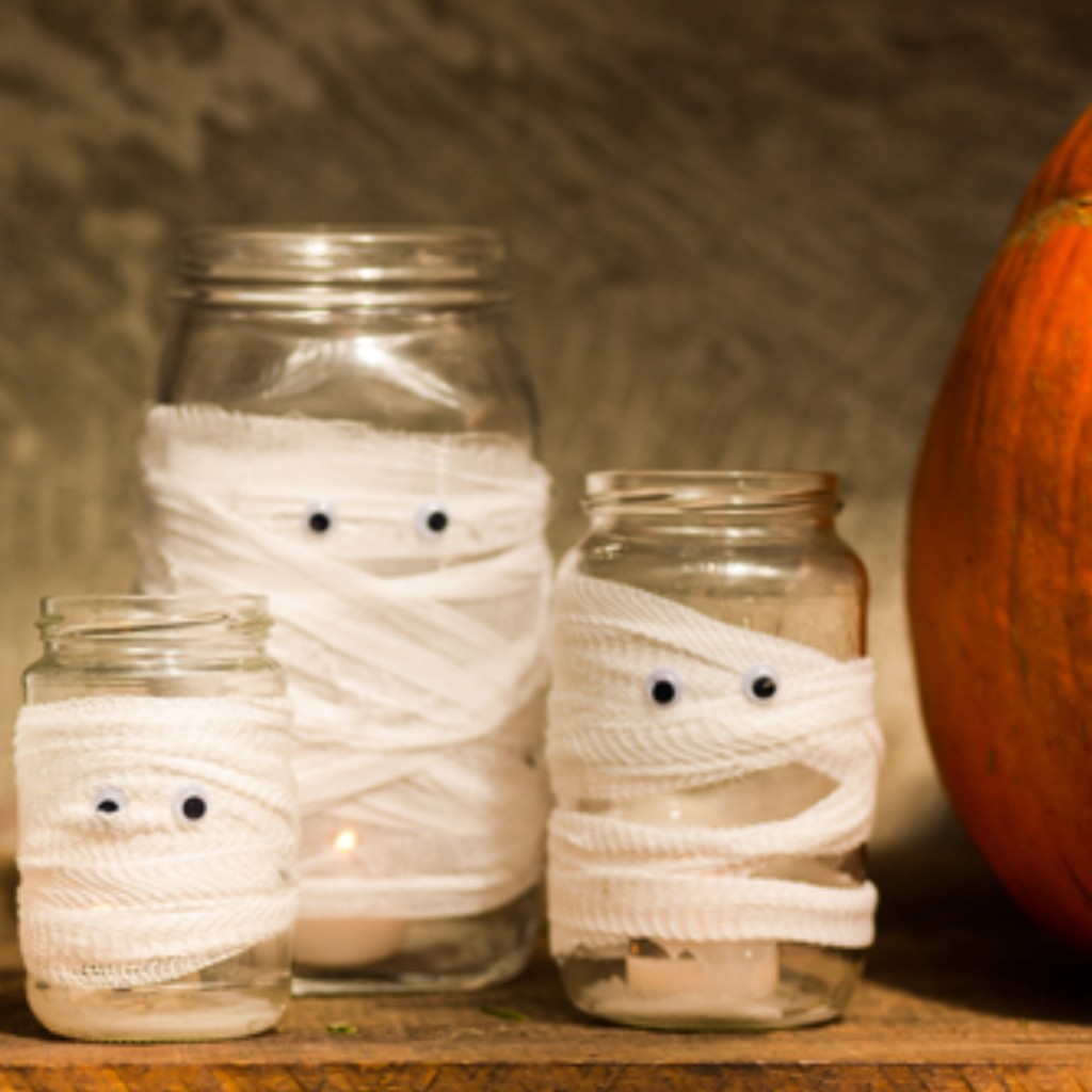 DIY Momies d'Halloween