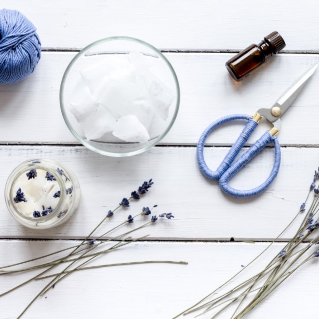 DIY Bougies à la lavande