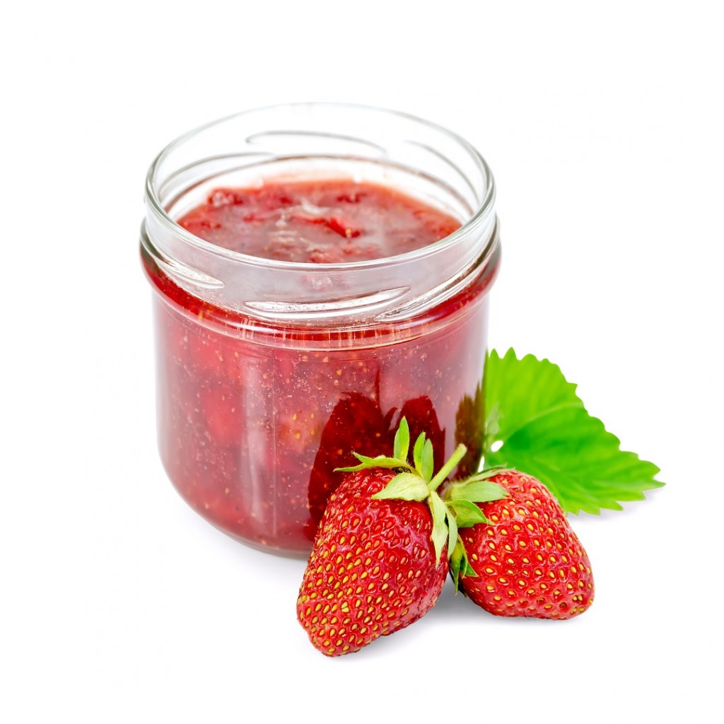 Confiture mangue - fraise