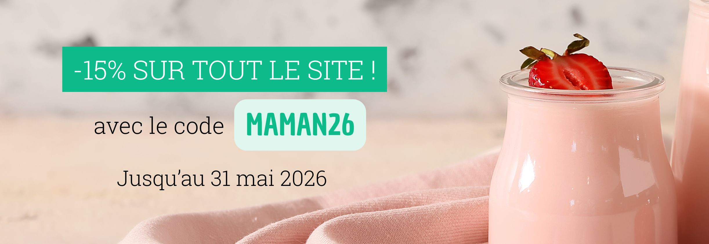 -15% sur tout le site